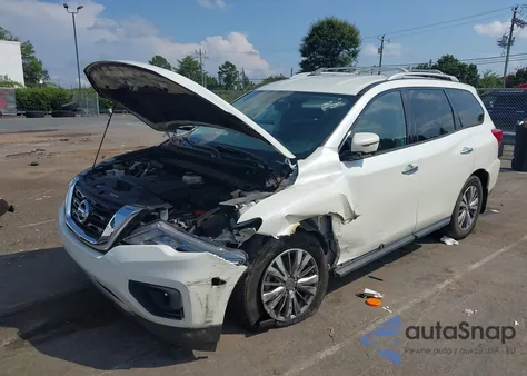 2018 Nissan Pathfinder S/Sv/Sl/Platinum из США, поврежденный, VIN 5N1DR2MNXJC620696